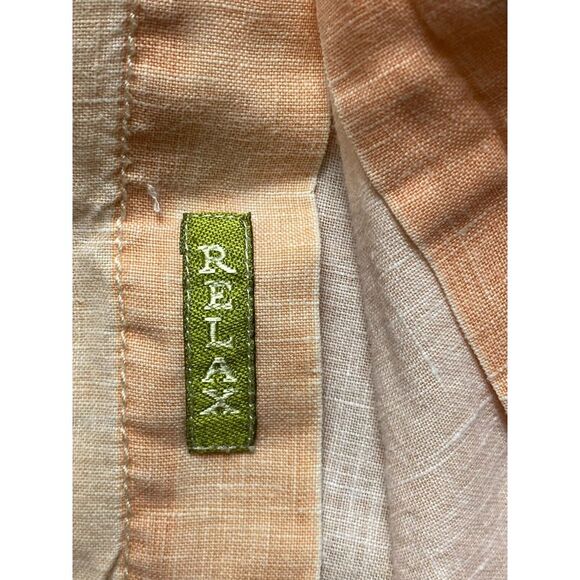 Tommy Bahama Shirt Adult 2XL Relaxed Linen Button Up Pocket Marlin Fish Mens - Picture 8 of 14